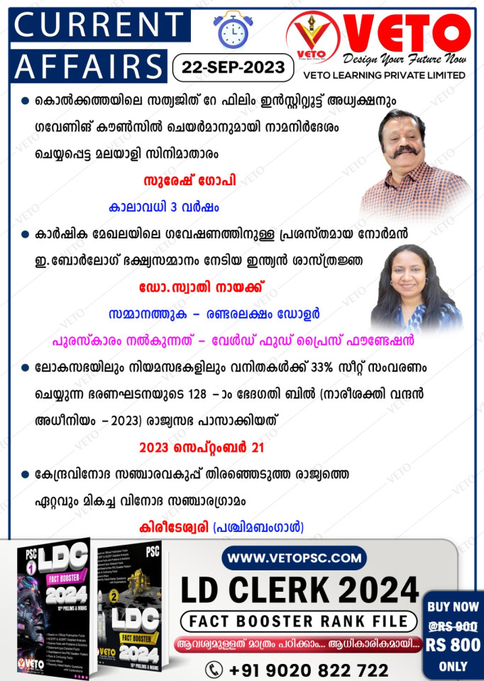 CURRENT AFFAIRS